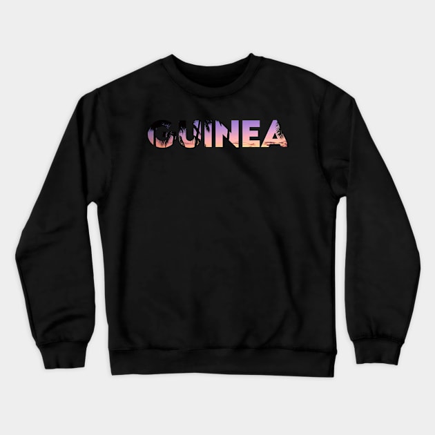 Guinea trip vacation gifts. Perfect present for mother dad friend him or her Crewneck Sweatshirt by SerenityByAlex